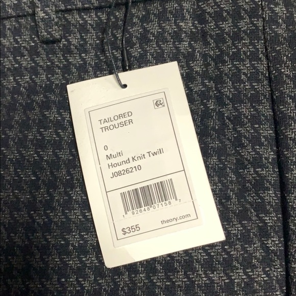 Theory Hound Knit Twill Tailored Trousers- 0,4 - Picture 8 of 10